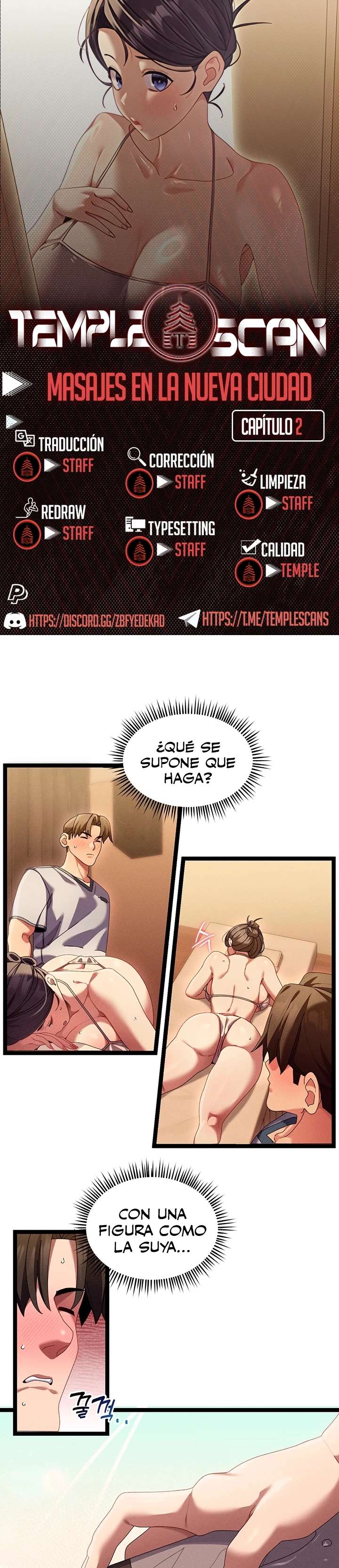 18+ New Town Massage Raw Chapter 2 page 1