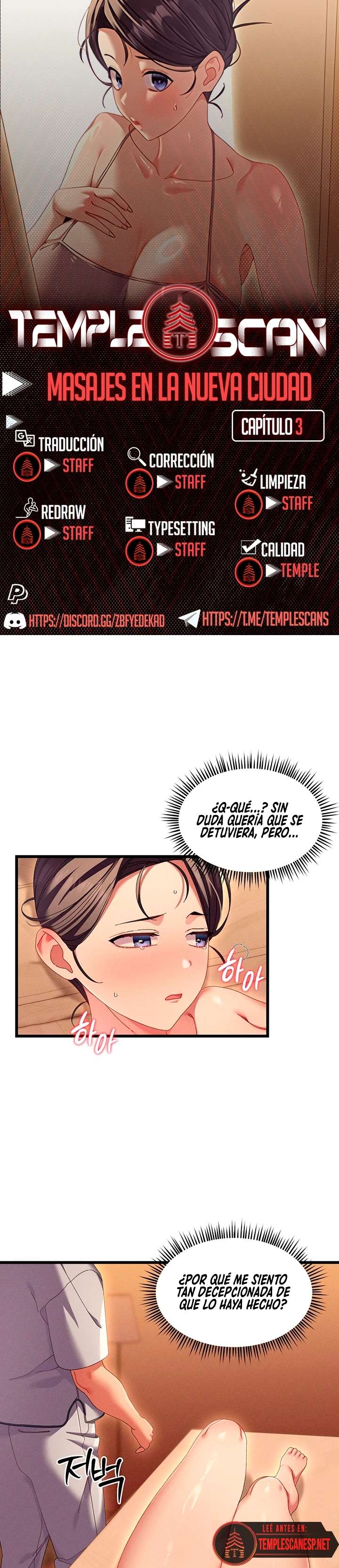 18+ New Town Massage Raw Chapter 3 page 1