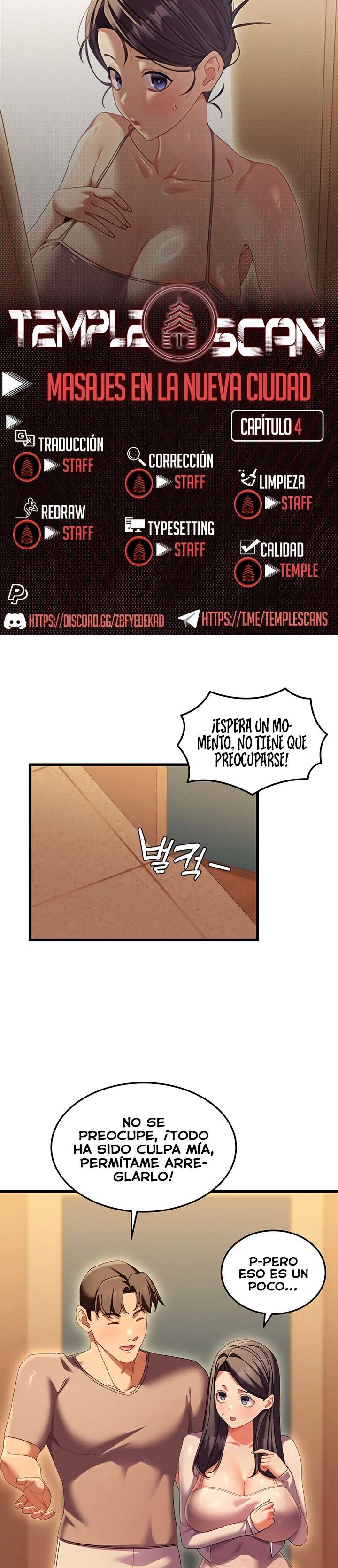 18+ New Town Massage Raw Chapter 4 page 1