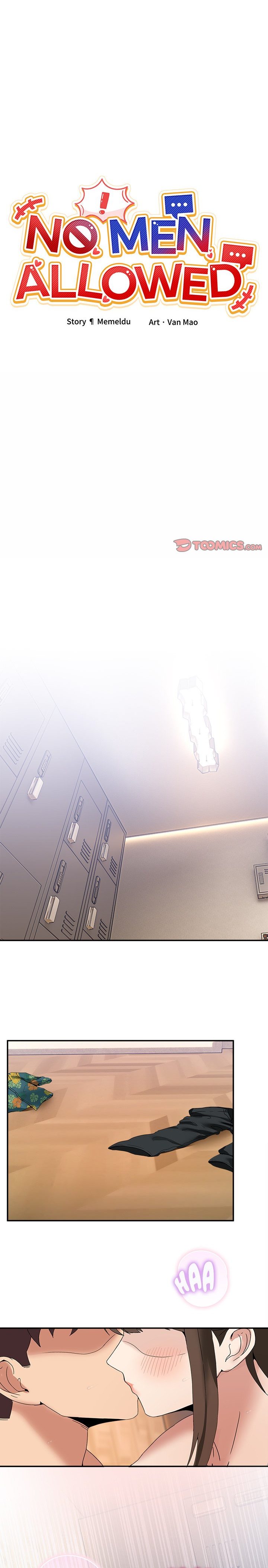 18+ No Men Allowed Chapter 14 page 1