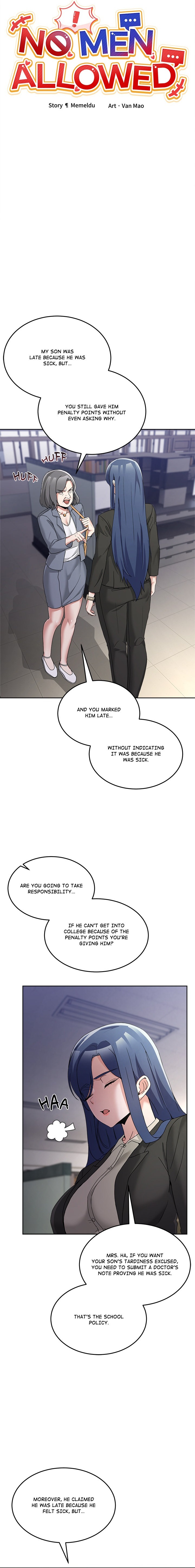 18+ No Men Allowed Chapter 34 page 3