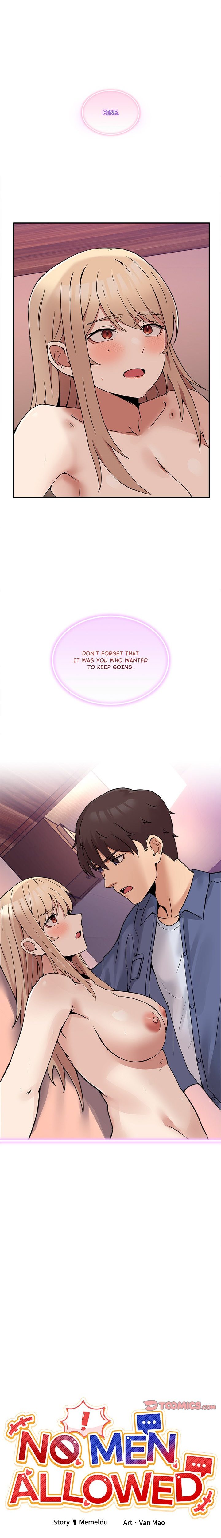 18+ No Men Allowed Chapter 7 page 3