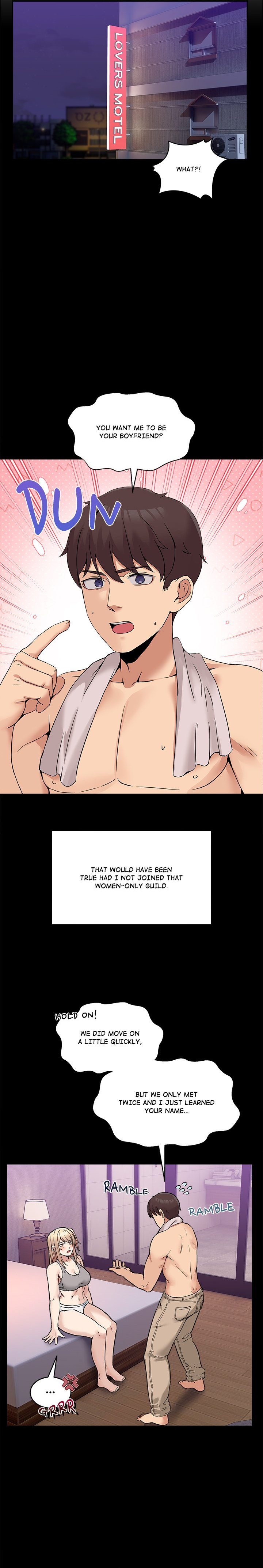 18+ No Men Allowed Chapter 8 page 9