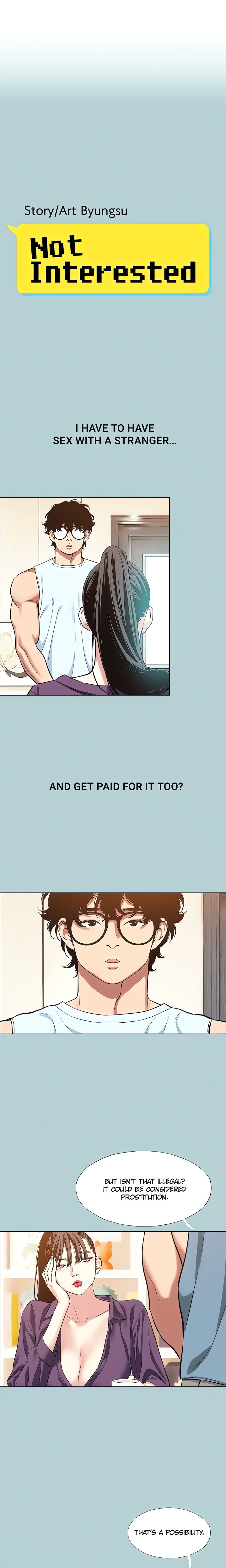 18+ Not Interested Chapter 26 page 1