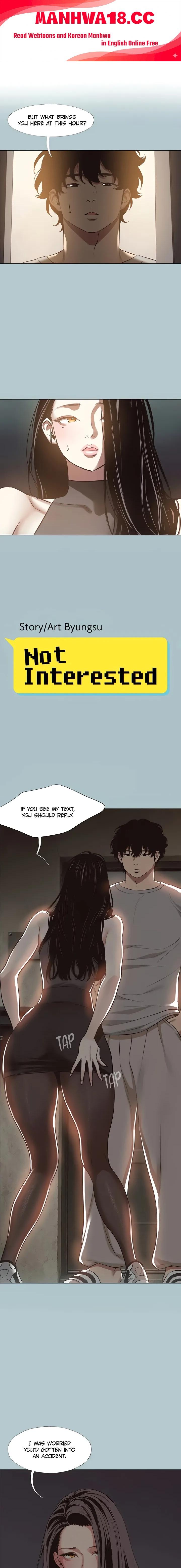 18+ Not Interested Chapter 45 page 1