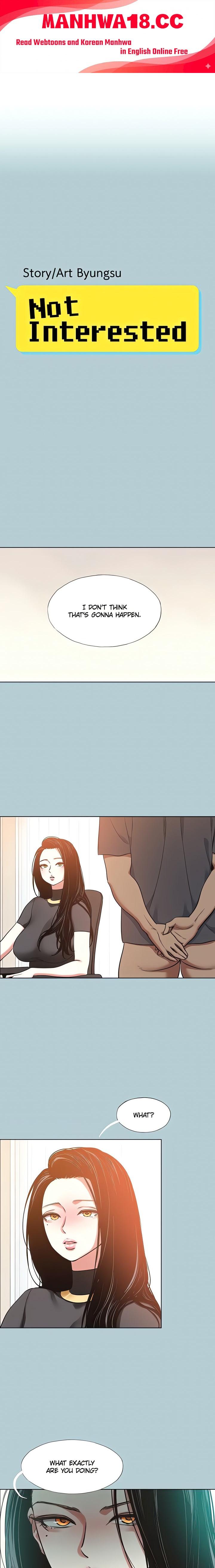 18+ Not Interested Chapter 57 page 1
