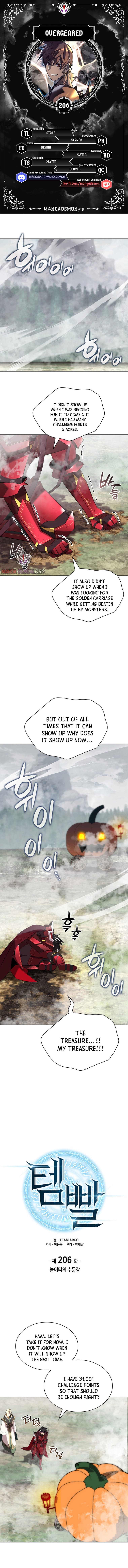 18+ Overgeared (Team Argo) Chapter 206 page 1