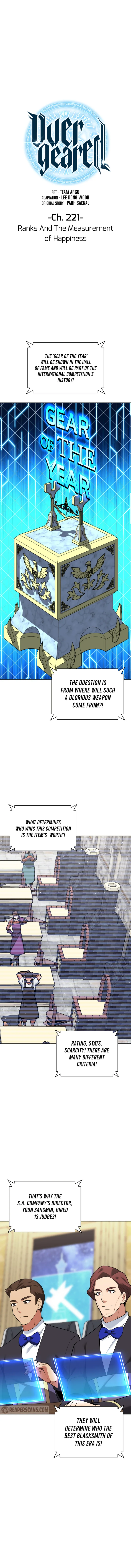 18+ Overgeared (Team Argo) Chapter 221 page 1