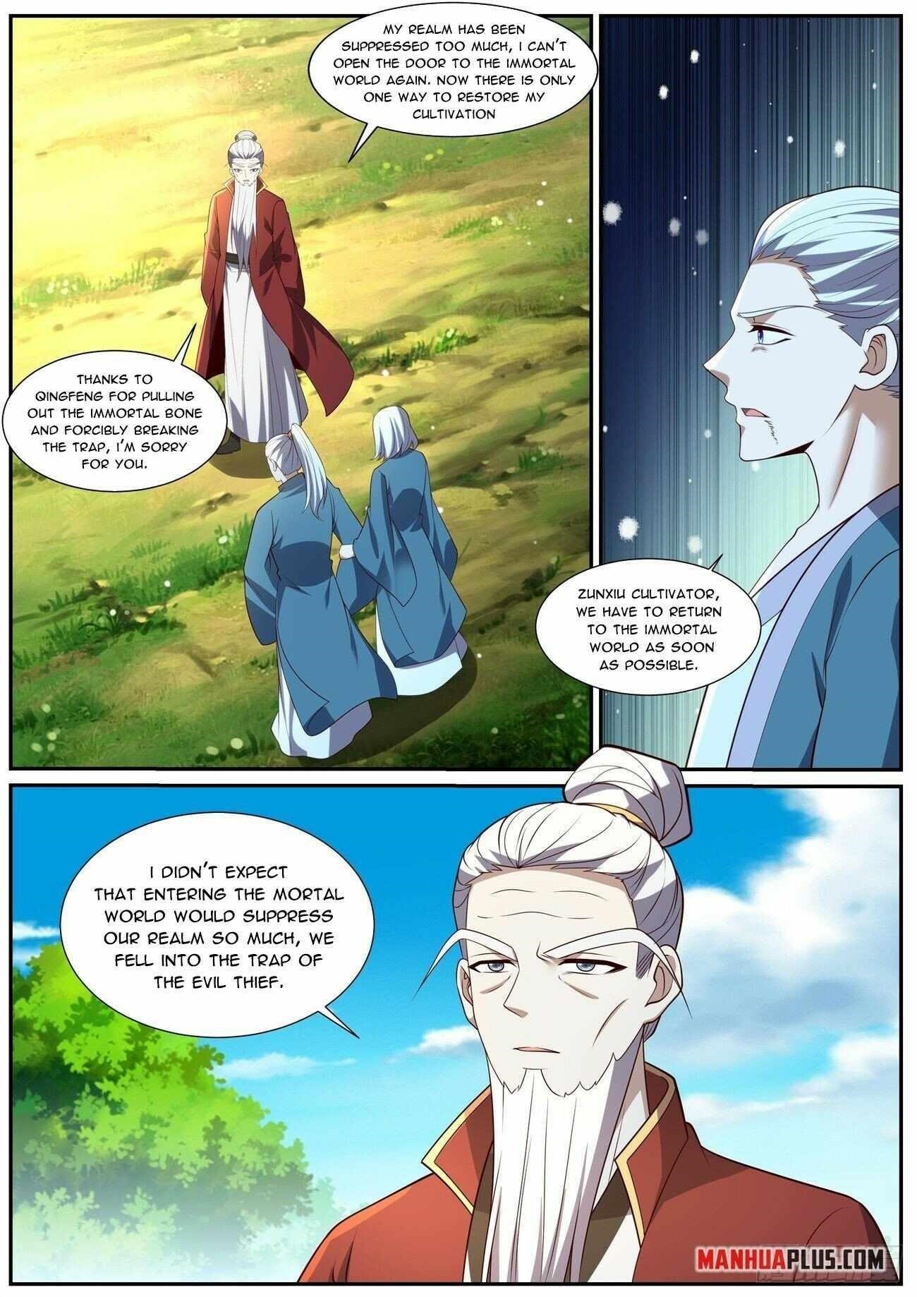 18+ Rebirth of the Urban Immortal Cultivator Chapter 1036 page 1