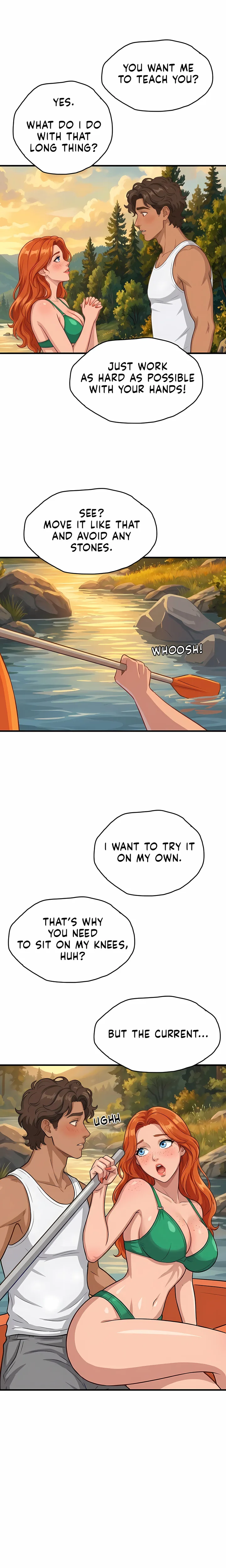 18+ Redhead’s First Ride Chapter 6 page 1