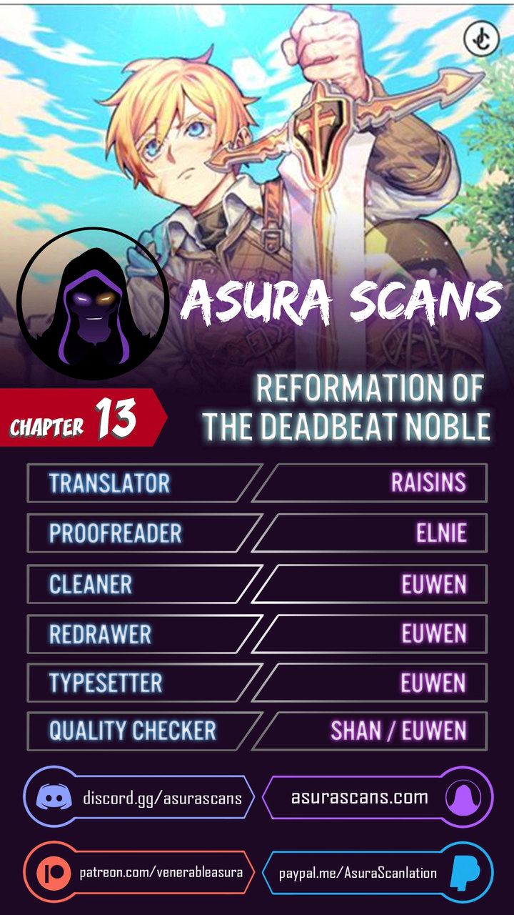 18+ Reformation of the Deadbeat Noble Chapter 13 page 1