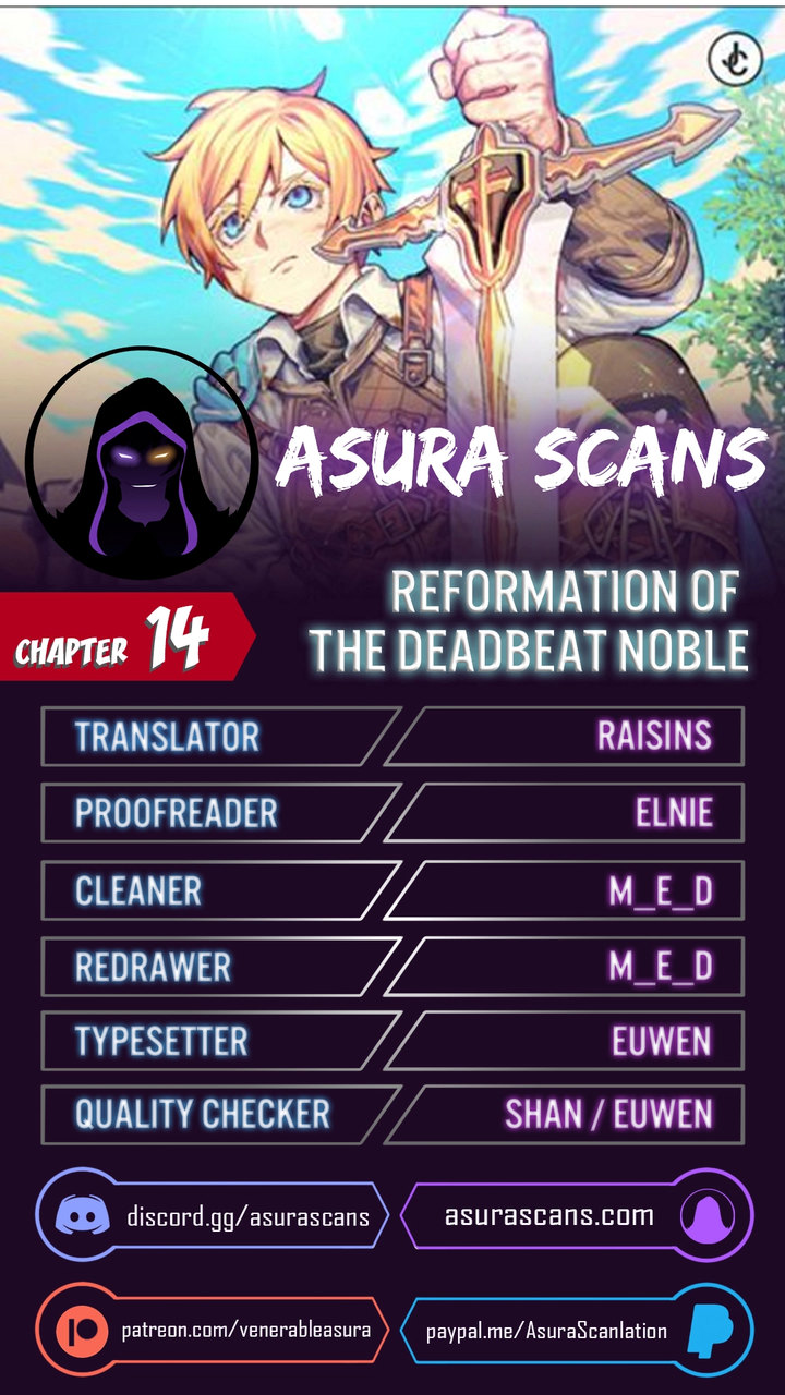 18+ Reformation of the Deadbeat Noble Chapter 14 page 1