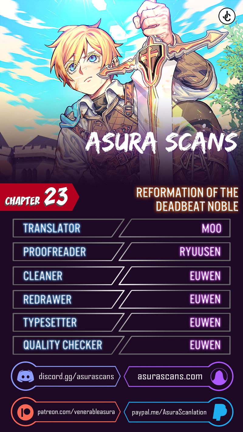 18+ Reformation of the Deadbeat Noble Chapter 23 page 1