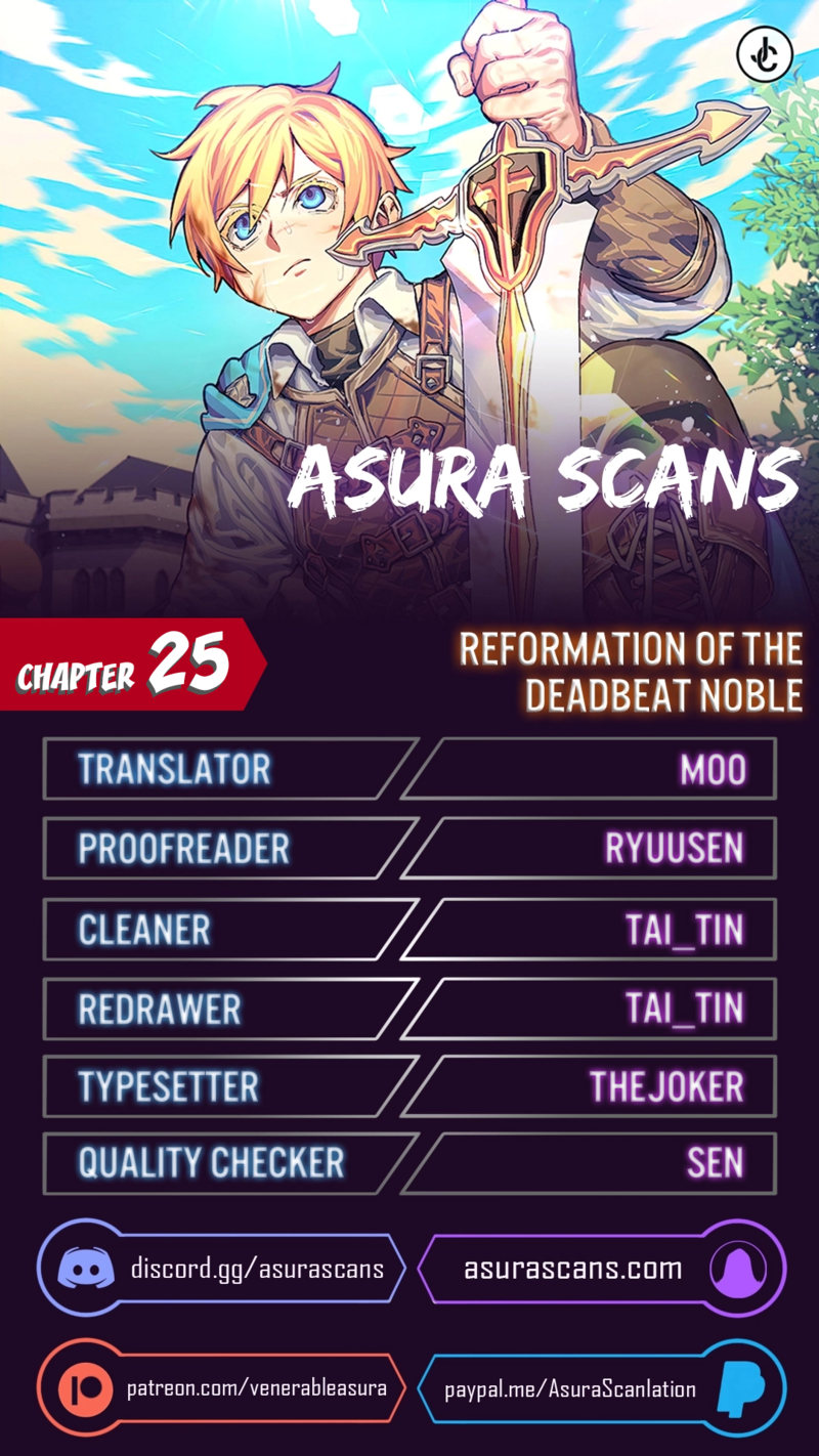 18+ Reformation of the Deadbeat Noble Chapter 25 page 1