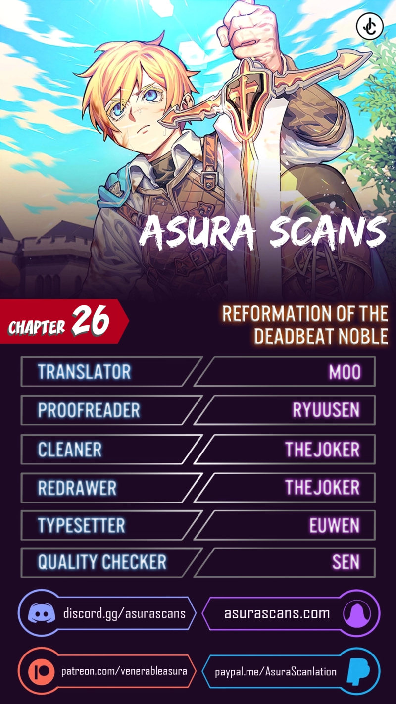 18+ Reformation of the Deadbeat Noble Chapter 26 page 1