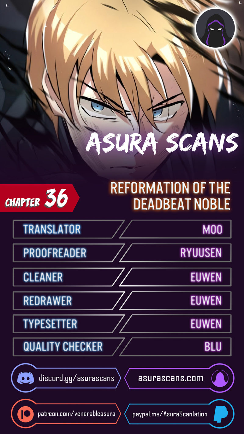 18+ Reformation of the Deadbeat Noble Chapter 36 page 1