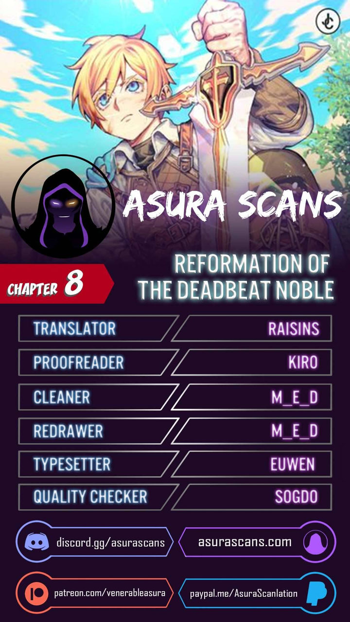 18+ Reformation of the Deadbeat Noble Chapter 8 page 1