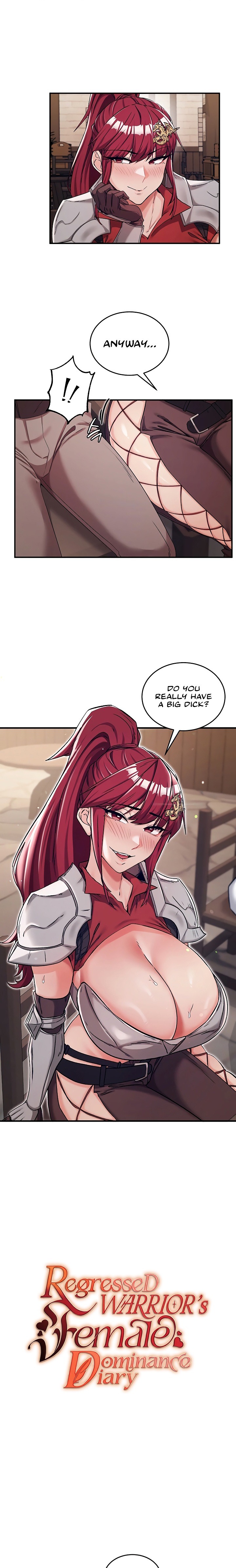 18+ Regressed Warrior’s Female Dominance Chapter 77 page 1