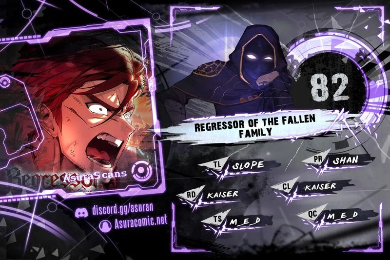 18+ Regressor of the Fallen family Chapter 82 page 1