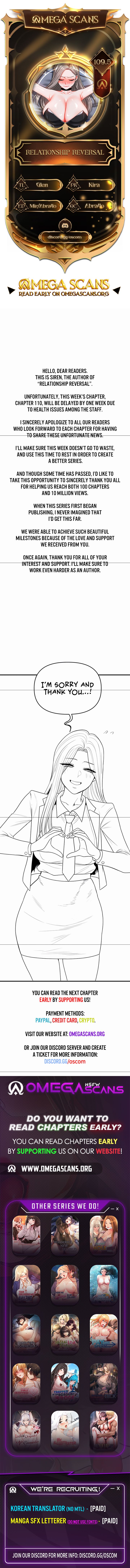 18+ Relationship Reversal Chapter 109.5 page 1
