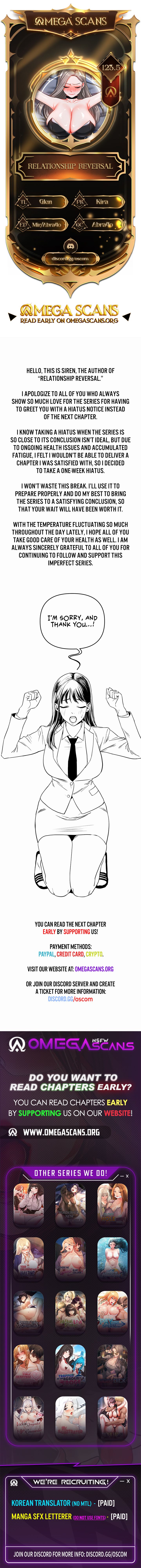 18+ Relationship Reversal Chapter 123.5 page 1