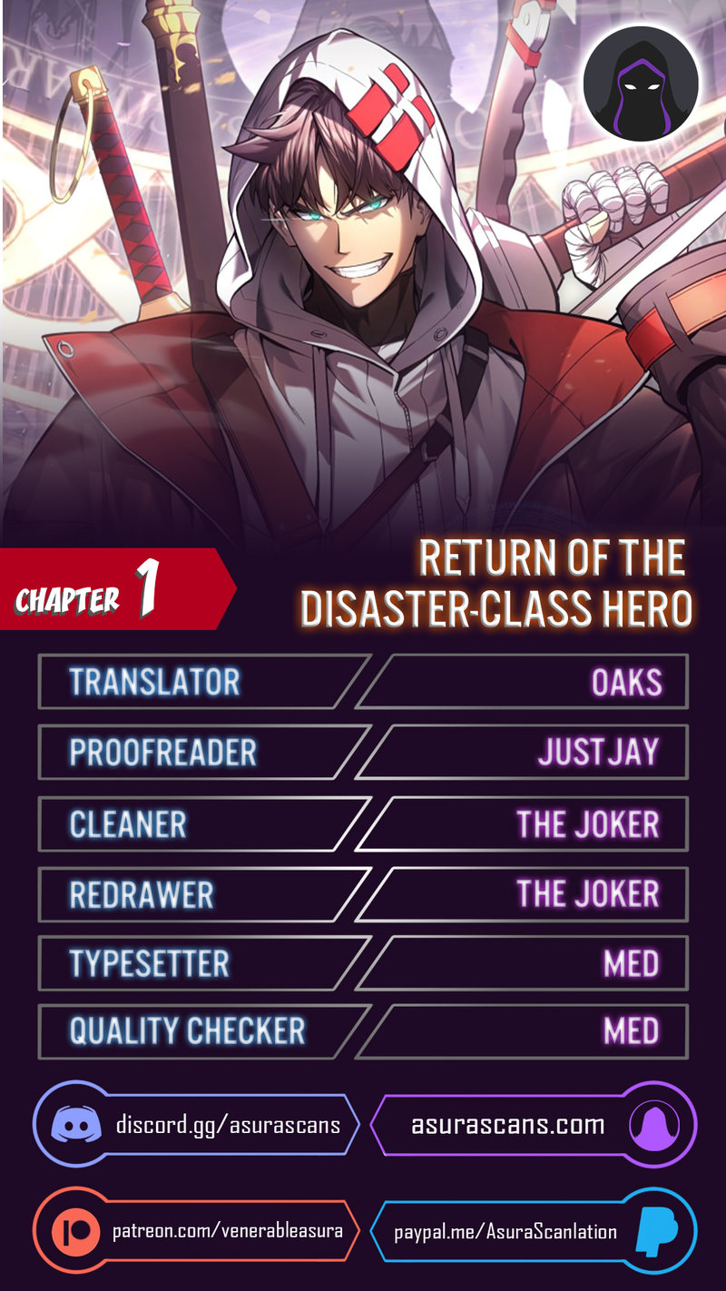 18+ Return of the Disaster-Class Hero Chapter 1 page 1