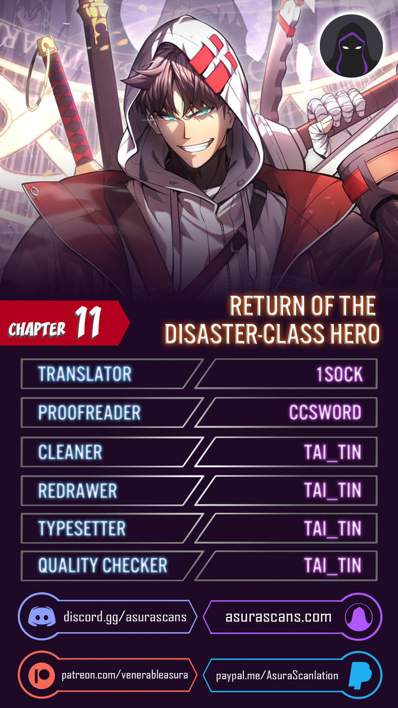 18+ Return of the Disaster-Class Hero Chapter 11 page 1