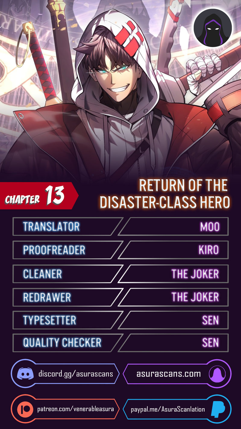 18+ Return of the Disaster-Class Hero Chapter 13 page 1