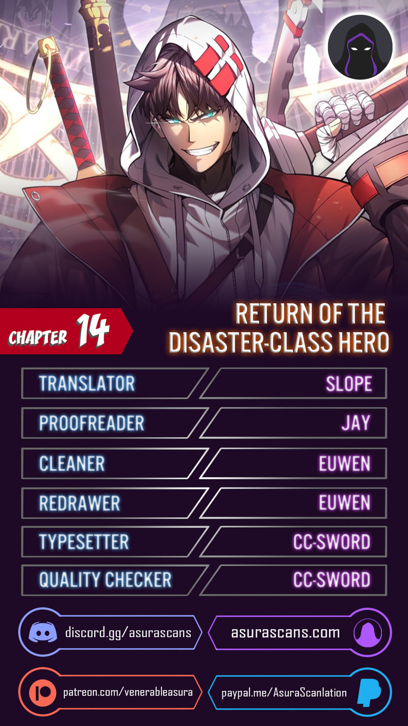18+ Return of the Disaster-Class Hero Chapter 14 page 1