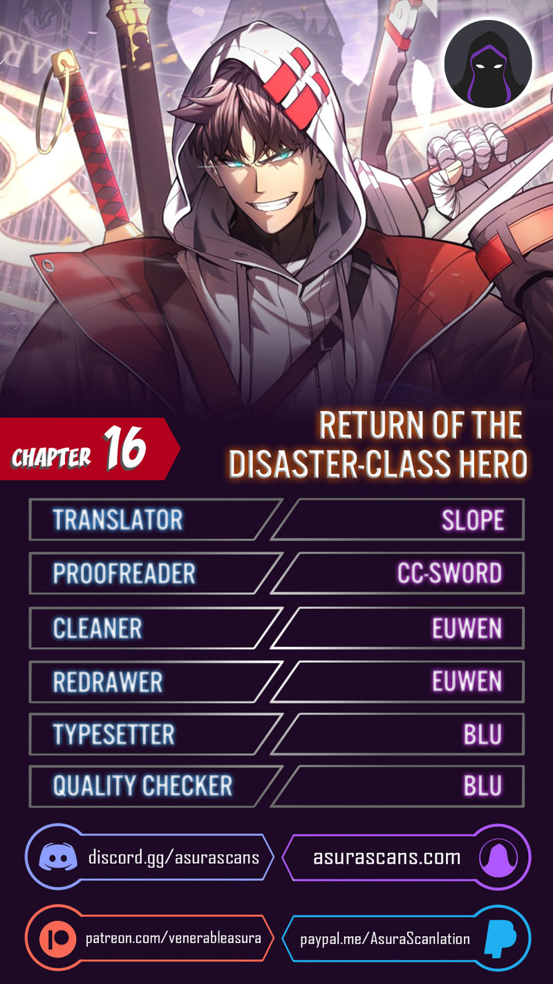 18+ Return of the Disaster-Class Hero Chapter 16 page 1
