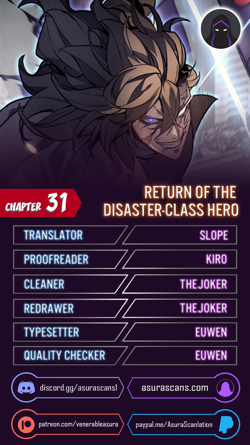 18+ Return of the Disaster-Class Hero Chapter 31 page 1