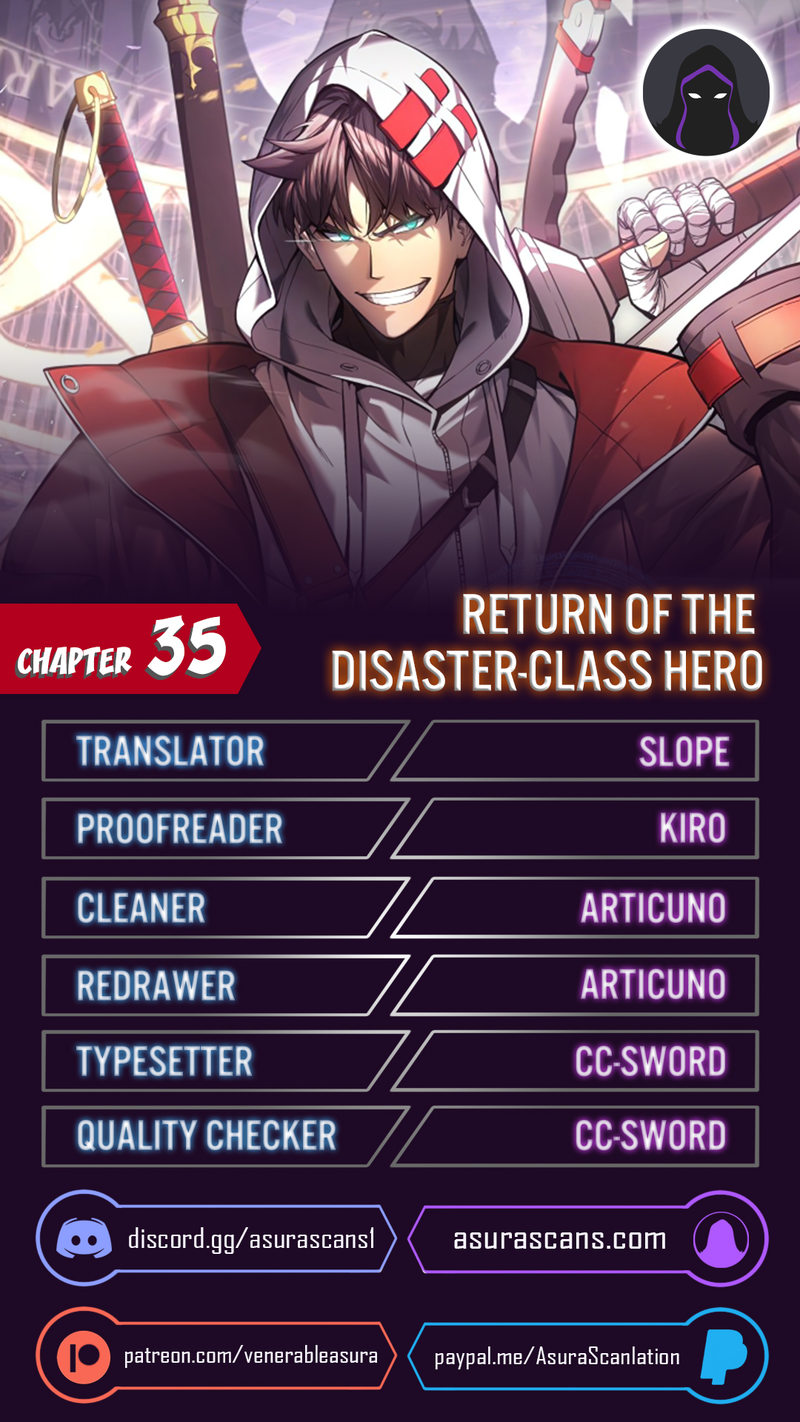 18+ Return of the Disaster-Class Hero Chapter 35 page 1