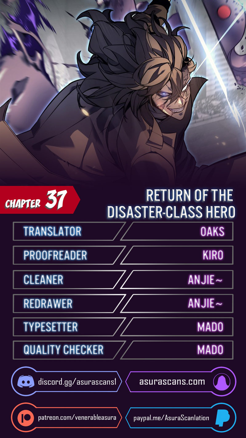 18+ Return of the Disaster-Class Hero Chapter 37 page 1
