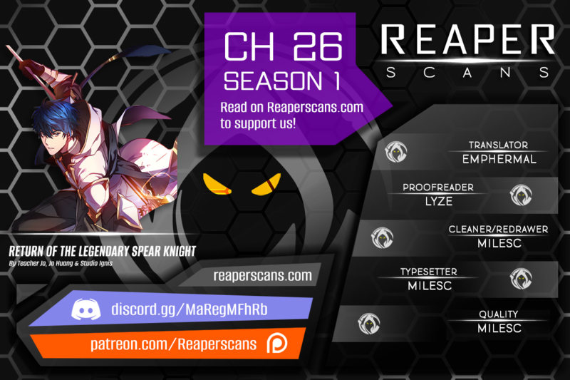 18+ Return of the Legendary Spear Knight Chapter 26 page 1