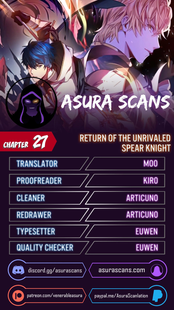 18+ Return of the Legendary Spear Knight Chapter 27 page 1