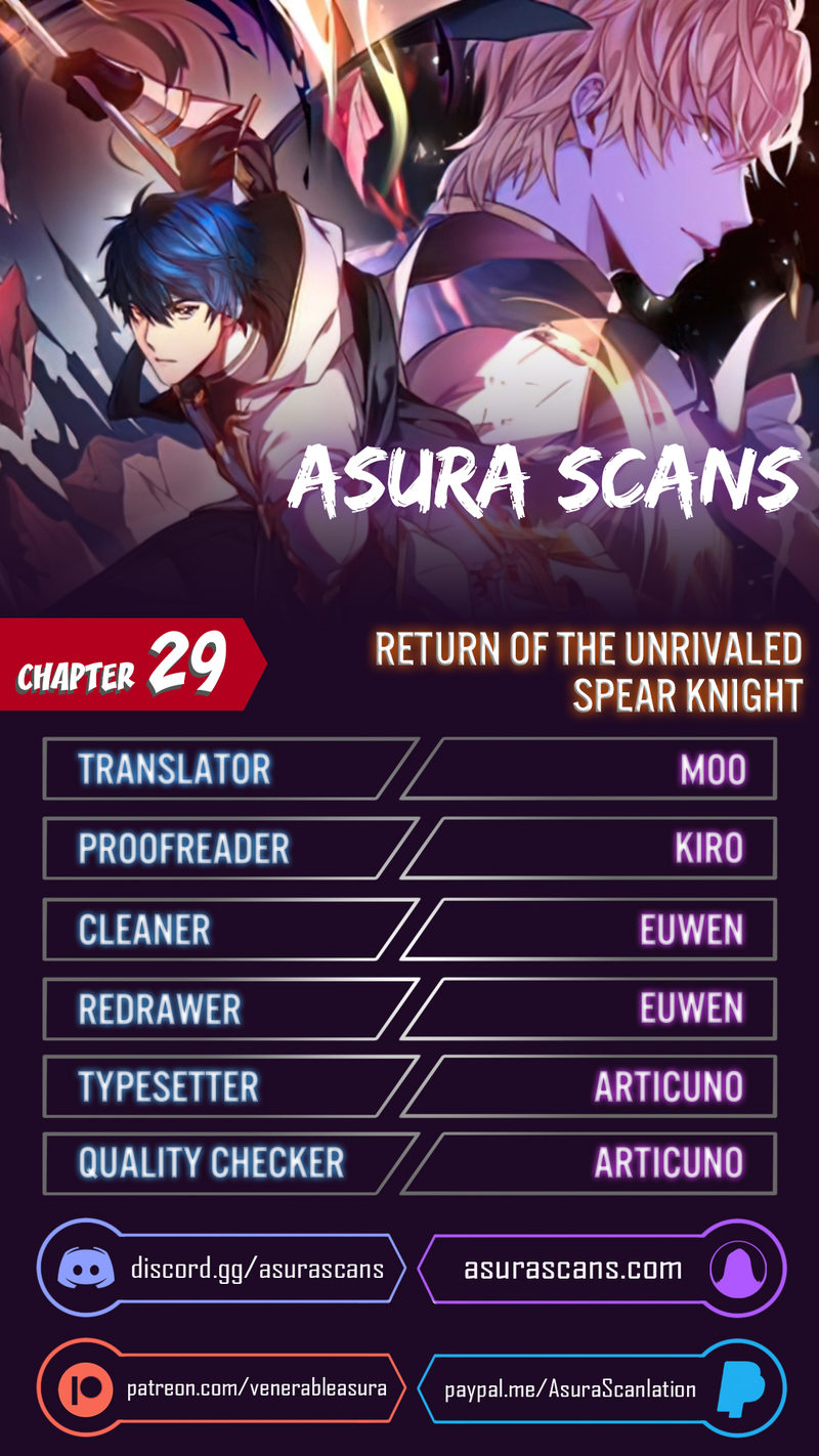 18+ Return of the Legendary Spear Knight Chapter 29 page 1