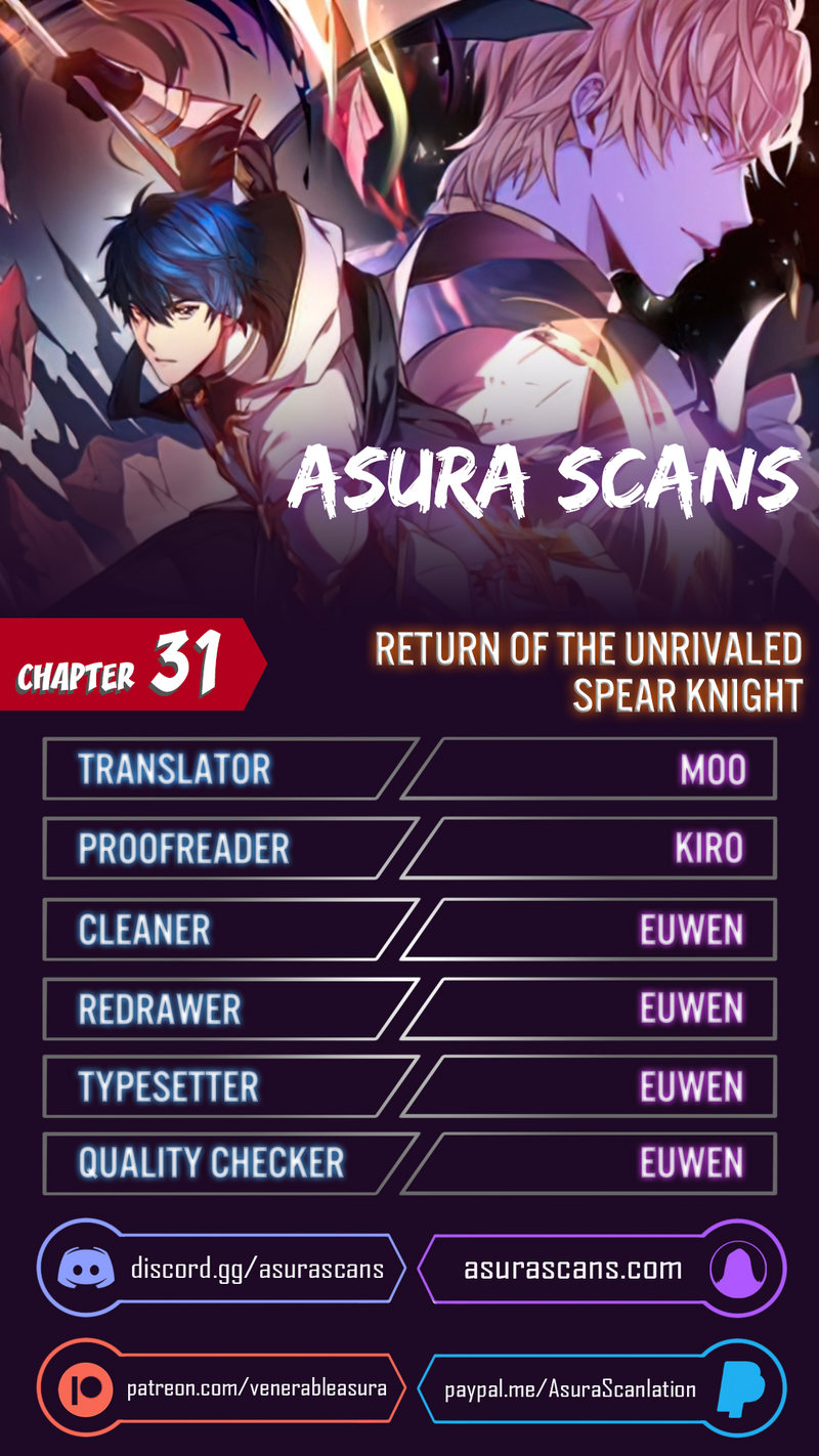 18+ Return of the Legendary Spear Knight Chapter 31 page 1