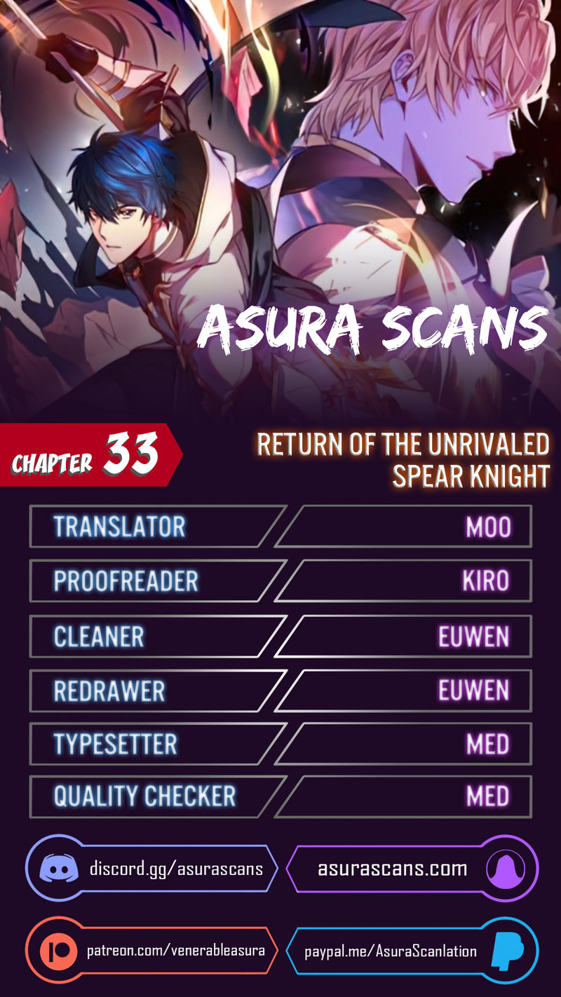 18+ Return of the Legendary Spear Knight Chapter 33 page 1