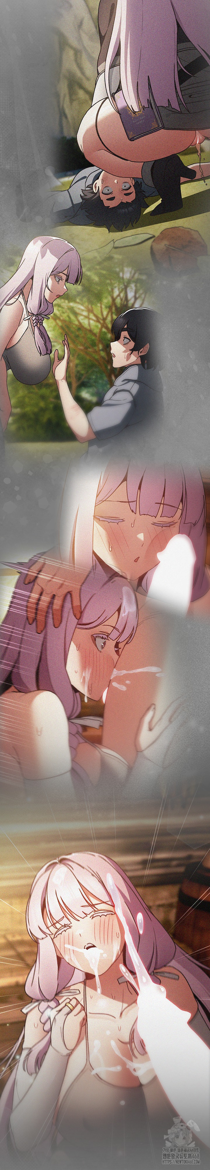 18+ Save the World by Hitting It Raw Chapter 5 page 34
