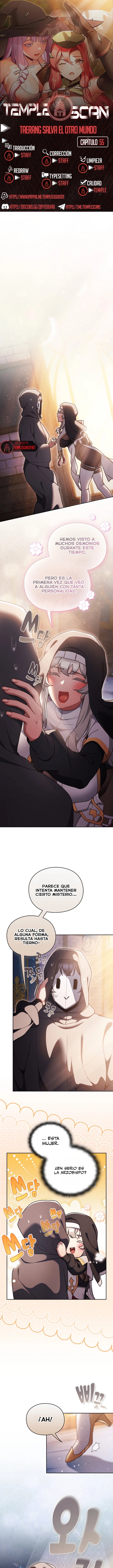 18+ Save the World by Hitting It Raw Chapter 55 page 1
