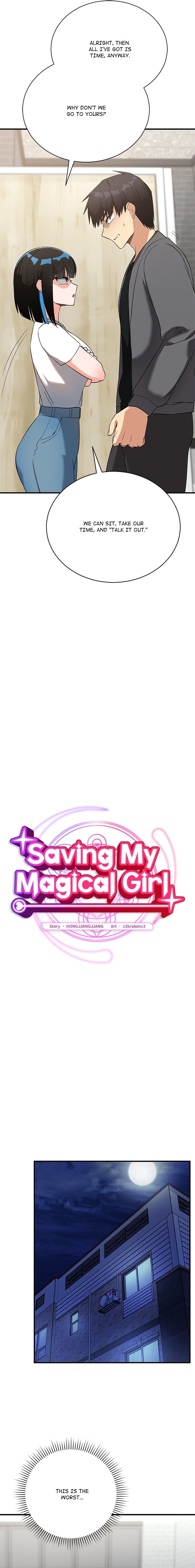 18+ Saving My Magical Girl Chapter 16 page 9