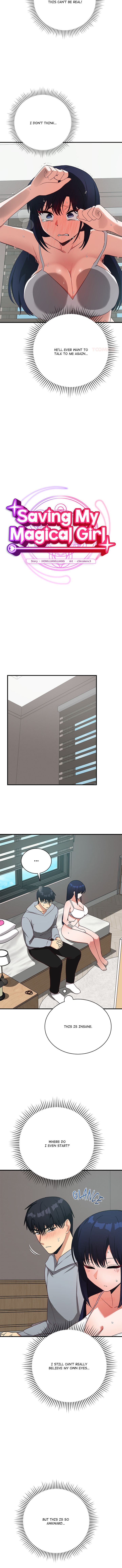 18+ Saving My Magical Girl Chapter 22 page 10