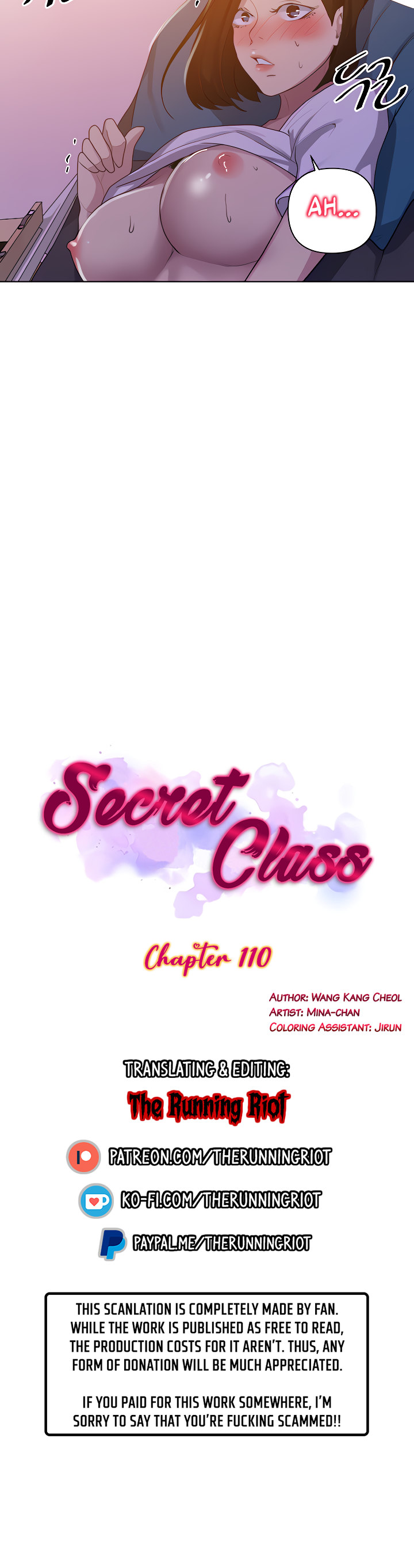 18+ Secret Class Chapter 110 page 5
