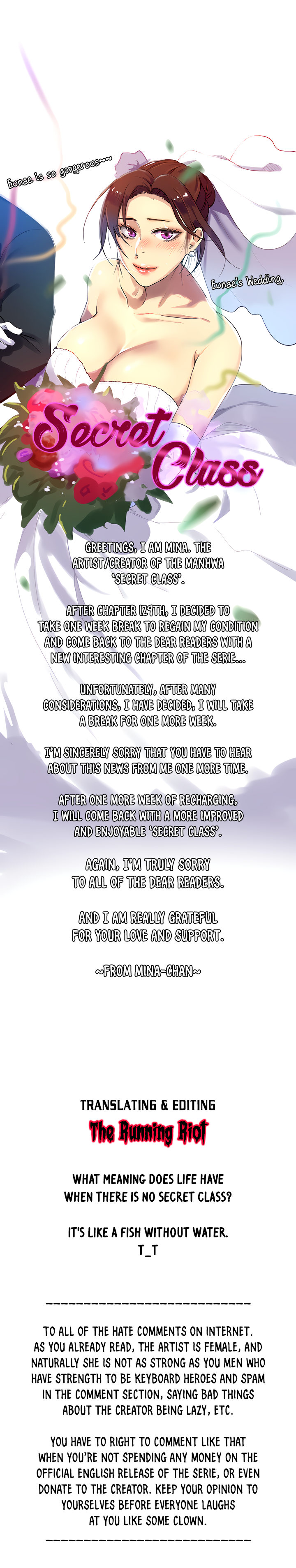 18+ Secret Class Chapter 129.6 page 1