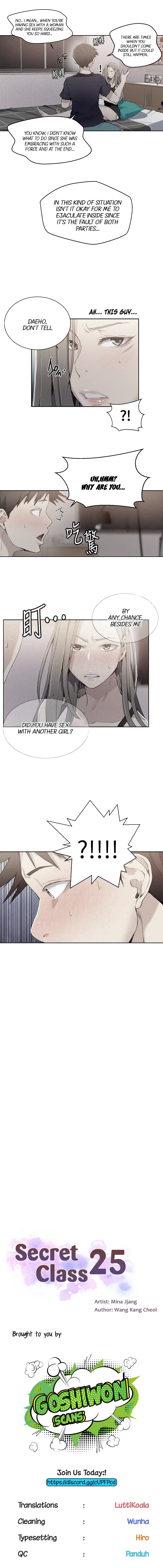 18+ Secret Class Chapter 25 page 1