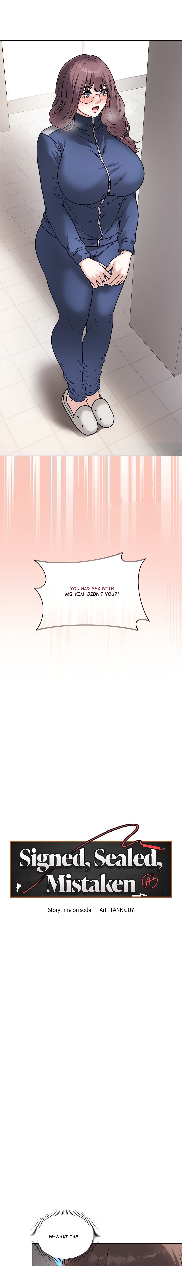 18+ Signed, Sealed, Mistaken (Uncensored) Chapter 12 page 1