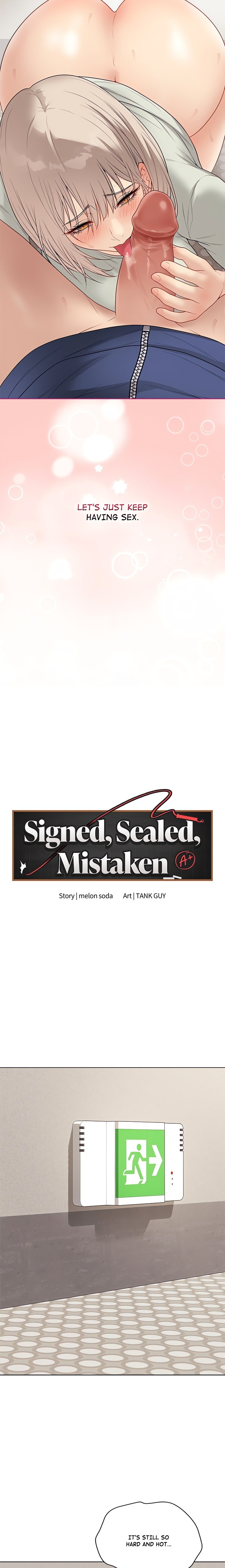 18+ Signed, Sealed, Mistaken (Uncensored) Chapter 28 page 2