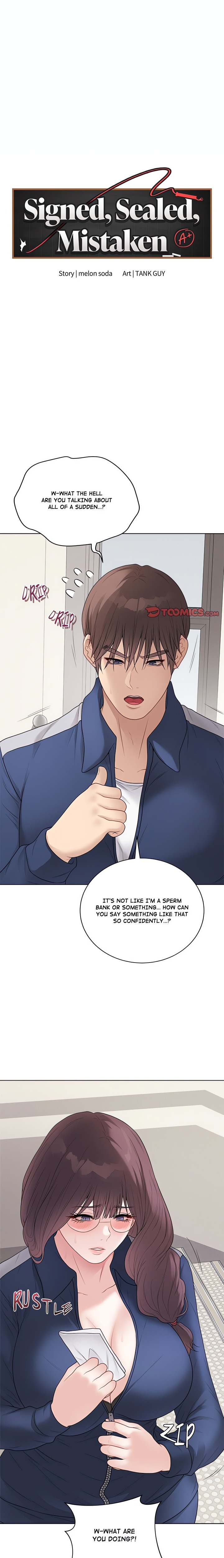 18+ Signed, Sealed, Mistaken (Uncensored) Chapter 33 page 1