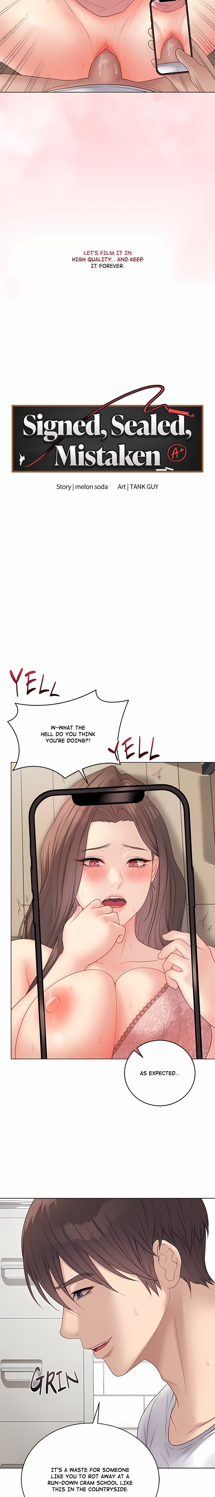 18+ Signed, Sealed, Mistaken (Uncensored) Chapter 48 page 2