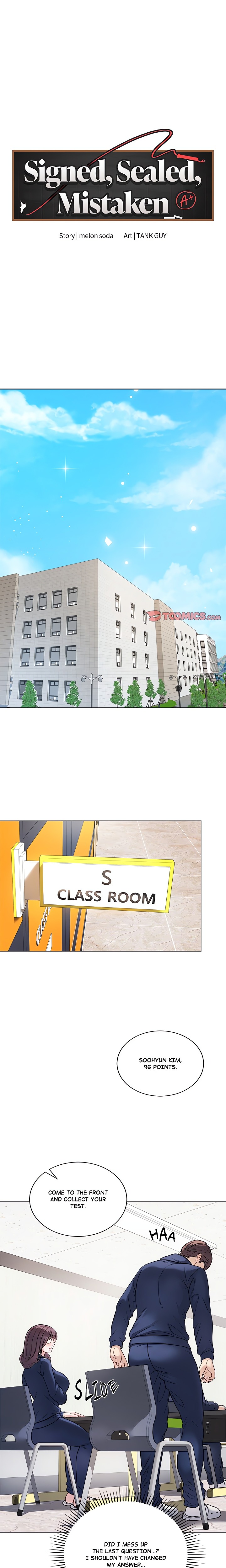 18+ Signed, Sealed, Mistaken (Uncensored) Chapter 5 page 1